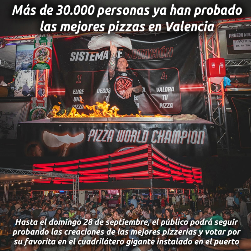 Más de 30.000 personas ya han probado  las mejores pizzas en Valencia