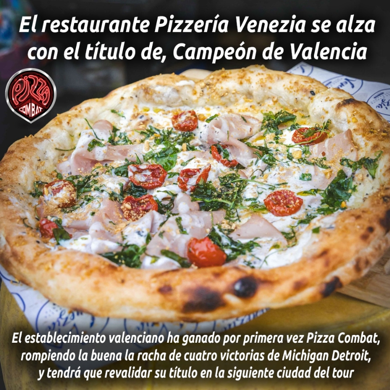 El restaurante Pizzería Venezia se alza con el título de, Campeón de Valencia
