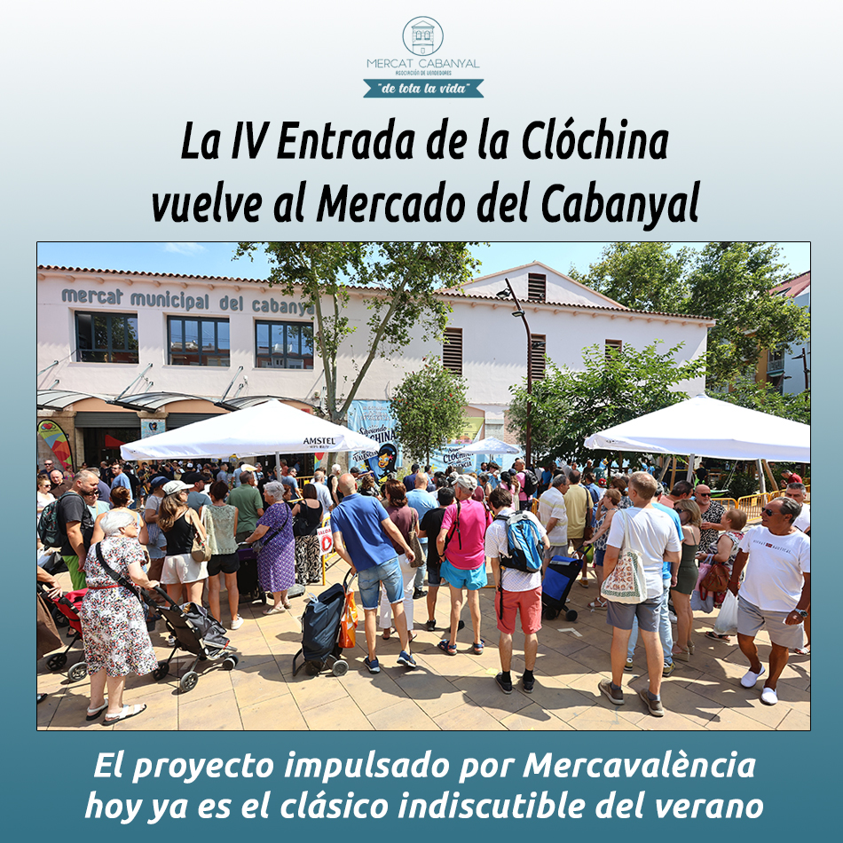 La IV Entrada de la Clóchina vuelve al Mercado del Cabanyal