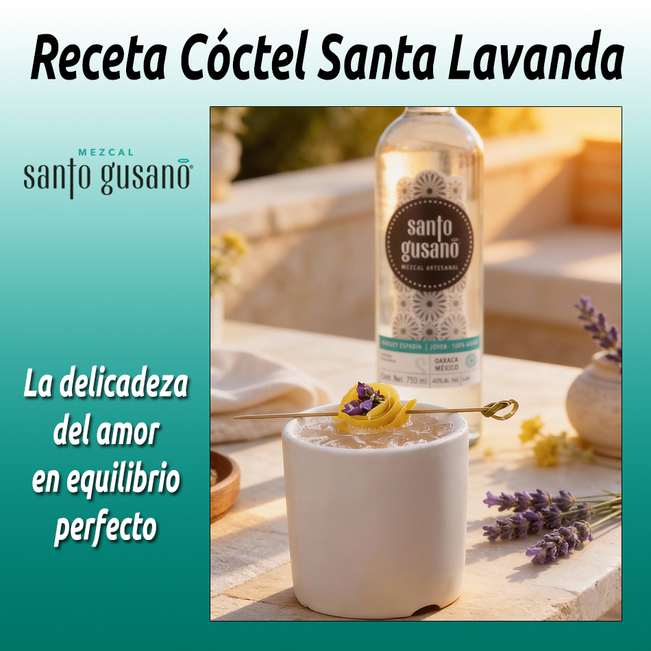 Receta Cóctel Santa Lavanda