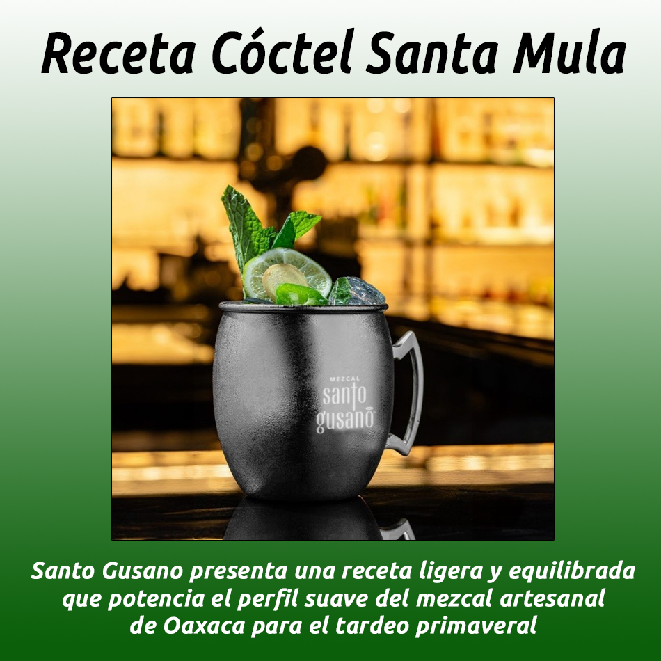 Receta Cóctel Santa Mula
