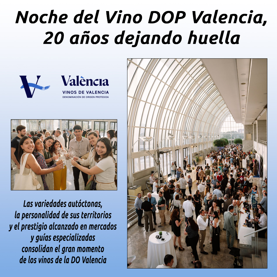 Noche del Vino DOP Valencia, 20 años dejando huella