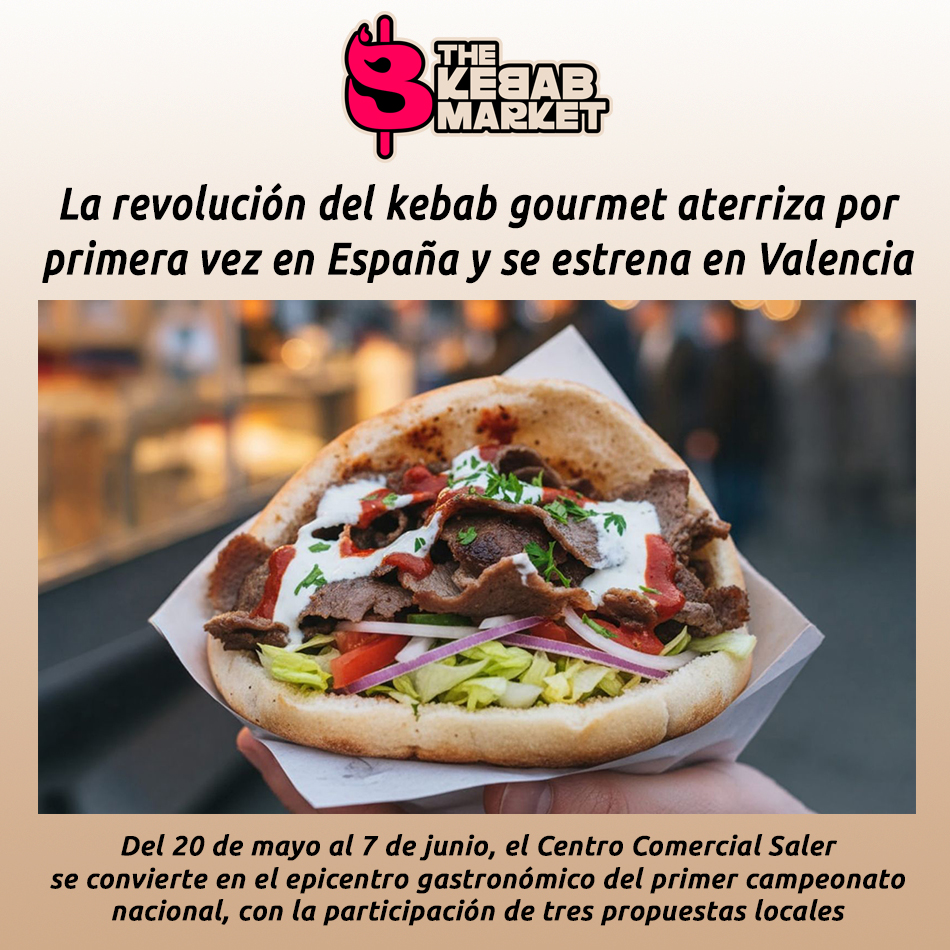 La revolución del kebab gourmet aterriza por primera vez en España y se estrena en Valencia